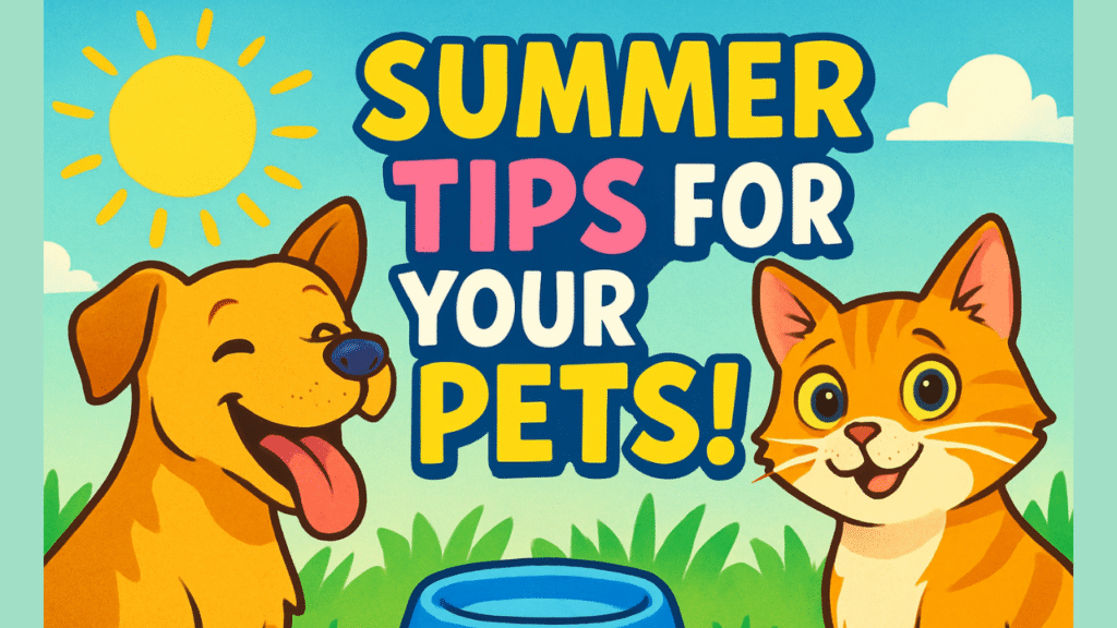 Summer Care Tips for Dogs and Cats