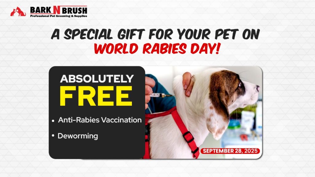 World Rabies Day 2025: Free Vaccination and Deworming at Bark N Brush, Patna!