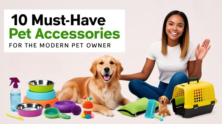10 Must Have Pet Accessories for the Modern Pet Owner